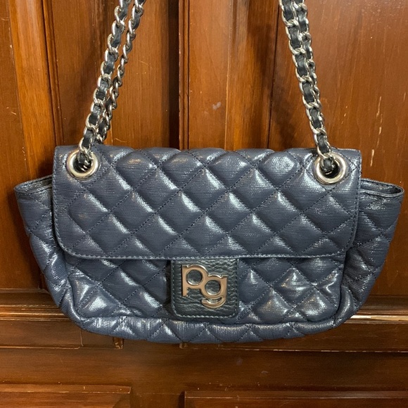 Purificacion Garcia Accessories Purificacin Garcia Bag Navy Blue Poshmark